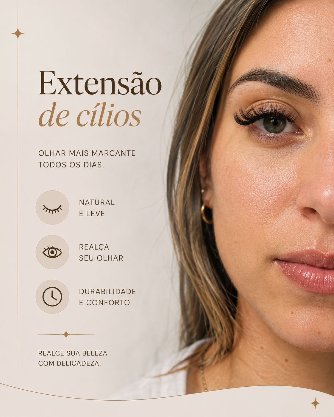 Extensão de cílios